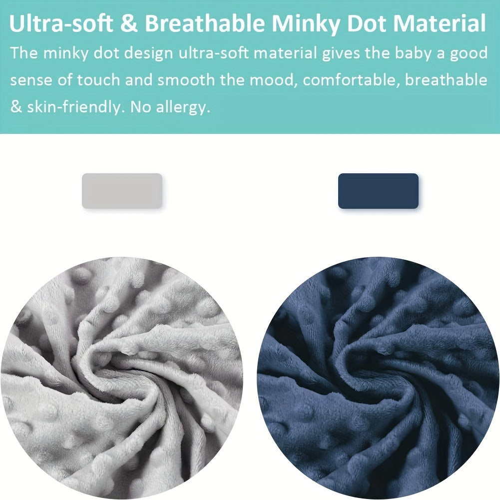 Set of 2 Ultra Soft Minky Nursing Pillow Covers - Luxurious Breastfeeding Slipcovers, Easy to Clean & Airy, Perfect for Holidays and Special Occasions