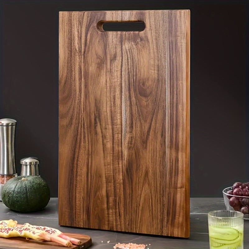 High-Quality Wooden Cutting Board - Ideal for Meat, Cheese, Bread, Veggies & Fruits | Perfect Addition to Your Kitchen & Thoughtful Mother's Day Present