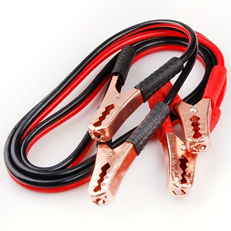 500A jumper cable for cars with battery clamp connection, max 36V voltage, no battery included, hardwired power supply, auto accessory.