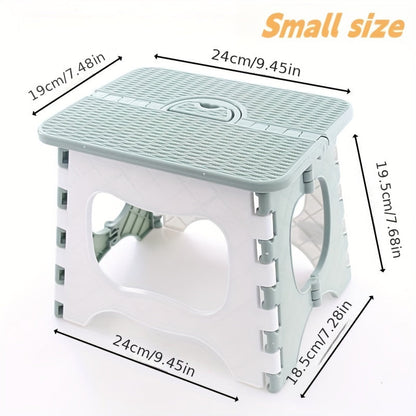 Portable Folding Stool for Home and Outdoor Use - Lightweight and Simple Design, Perfect for Fishing, Camping, and Events