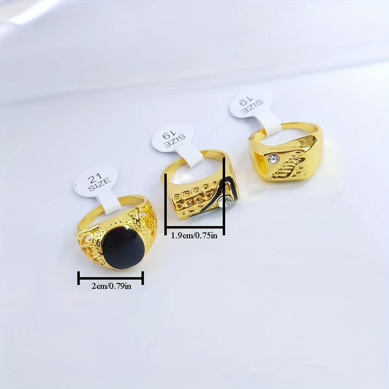 Set of 10 Luxury Alloy Rings with Rhinestone Inlay for Women, Featuring a Stylish Mix of Designs, Inspired by Korean Fashion, Perfect for Parties and Weddings