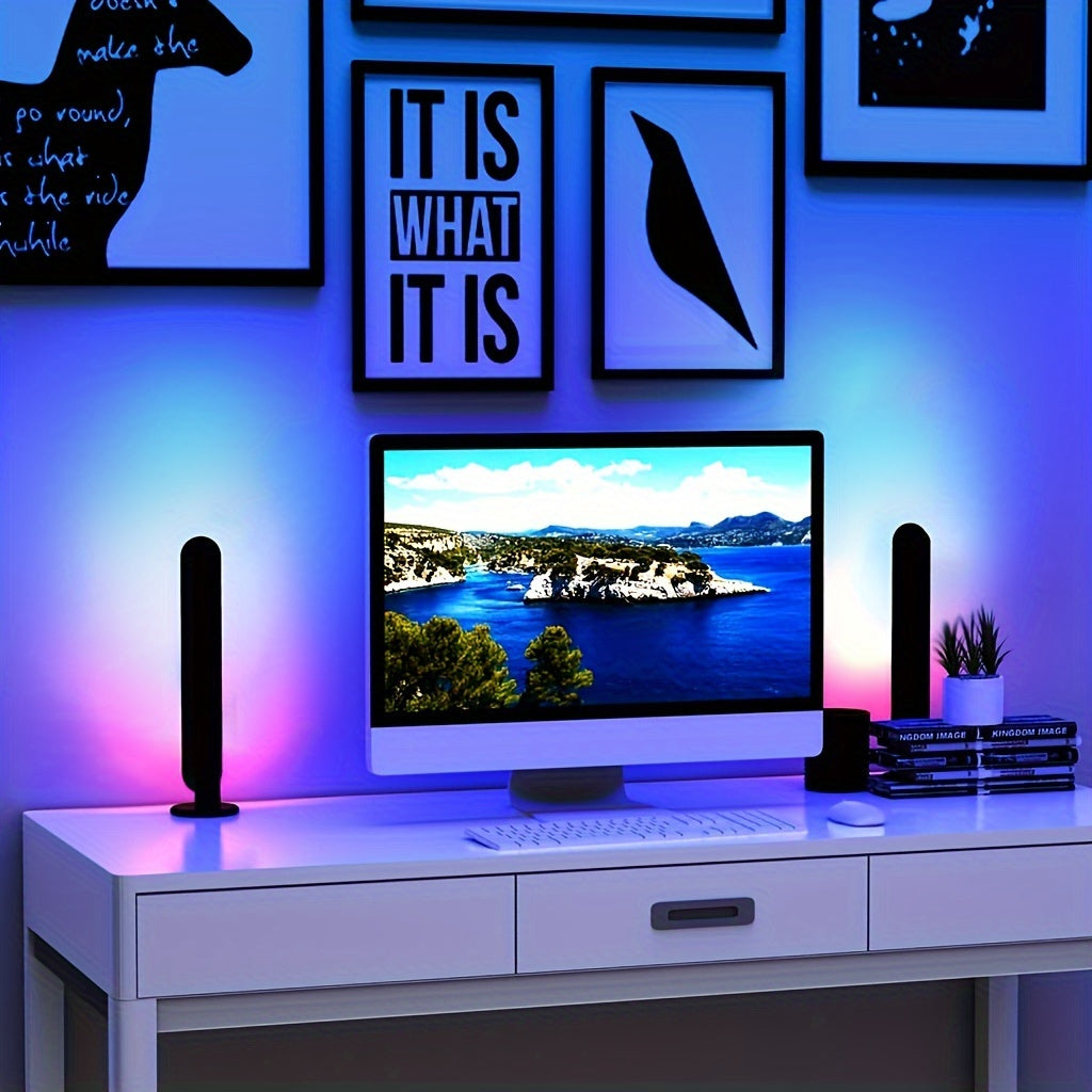 Colorful desktop ambiance light - half size