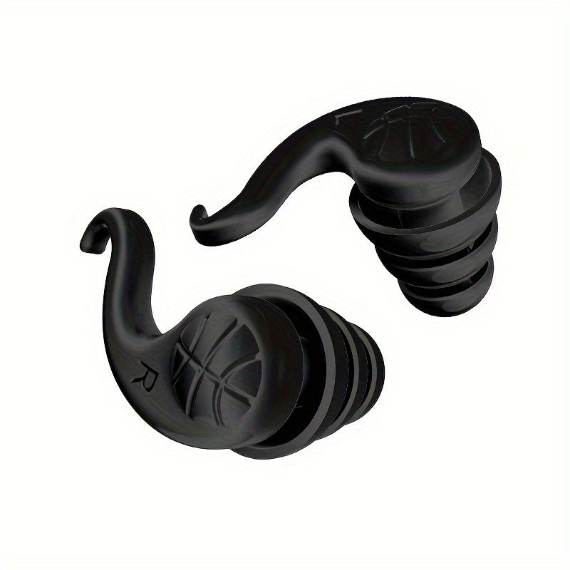 1 pair of Sleep Three-layer Earplugs for strong noise prevention and better sleep