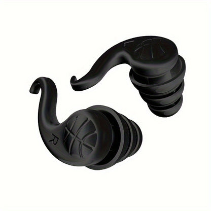 1 pair of Sleep Three-layer Earplugs for strong noise prevention and better sleep