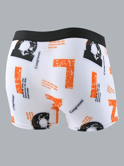 Men's sports underwear made of breathable and comfortable material, with a fashionable and simple design. Comes in sizes S, M, L, XL, and XXL.