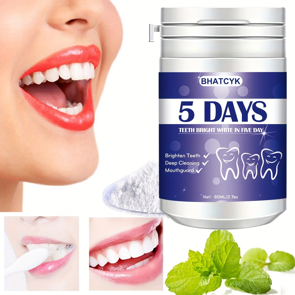 2pcs Teeth Cleaning Powder for daily breath freshening and deep cleaning.