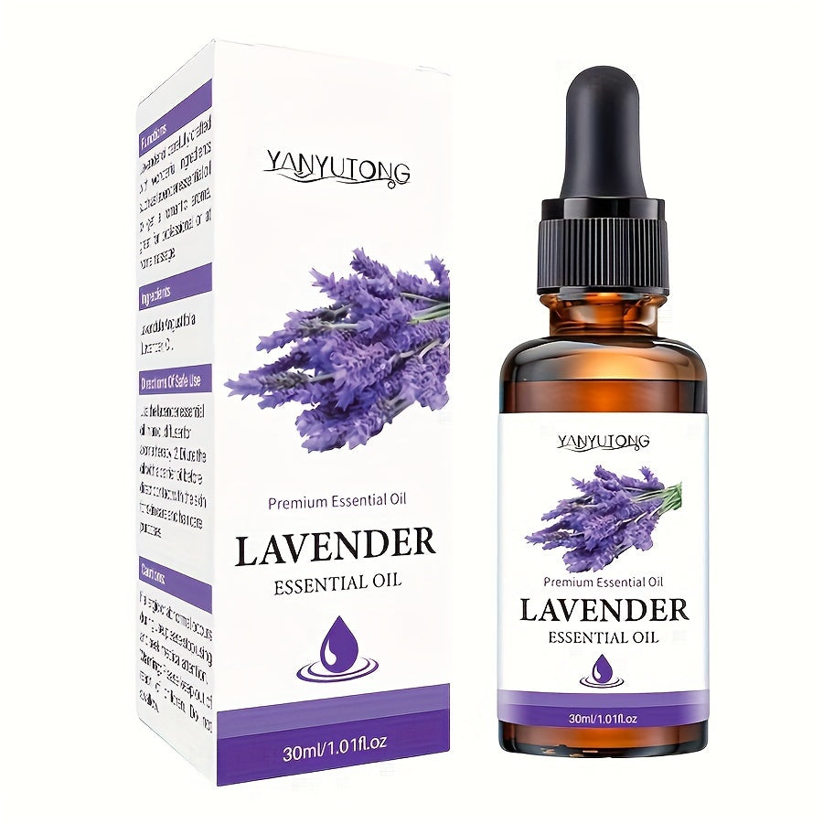 Lavender essential oil: Natural, moisturizing care for hair and skin. Perfect for DIY, aromatherapy, massage, humidifiers, and diffusers.