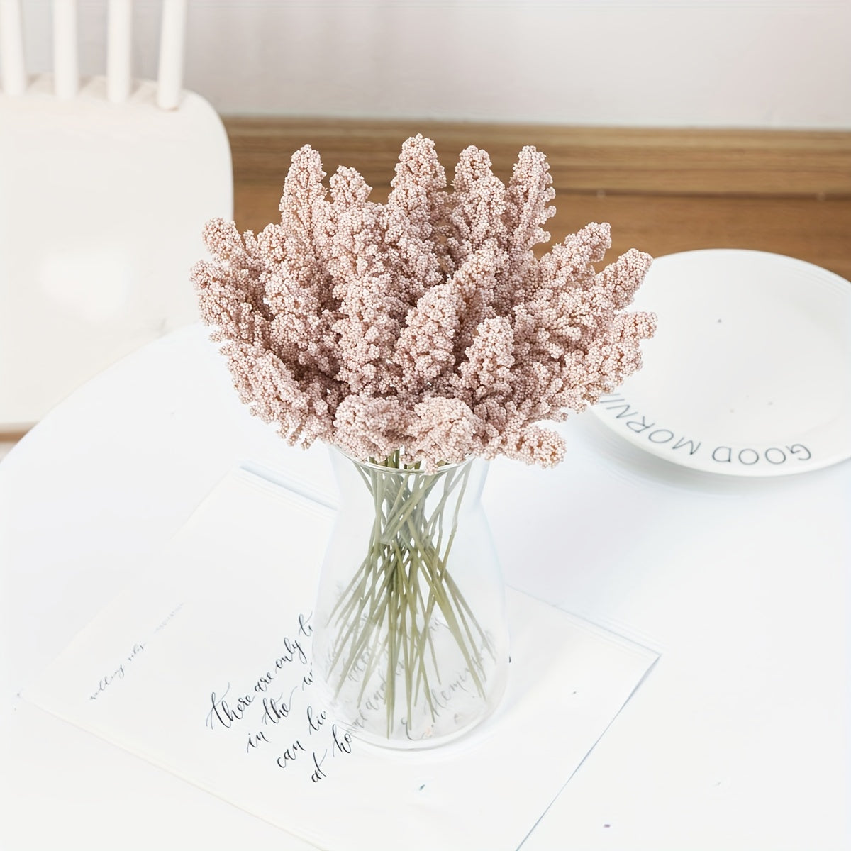 Artificial lavender bouquet for home decor, weddings, and gardens