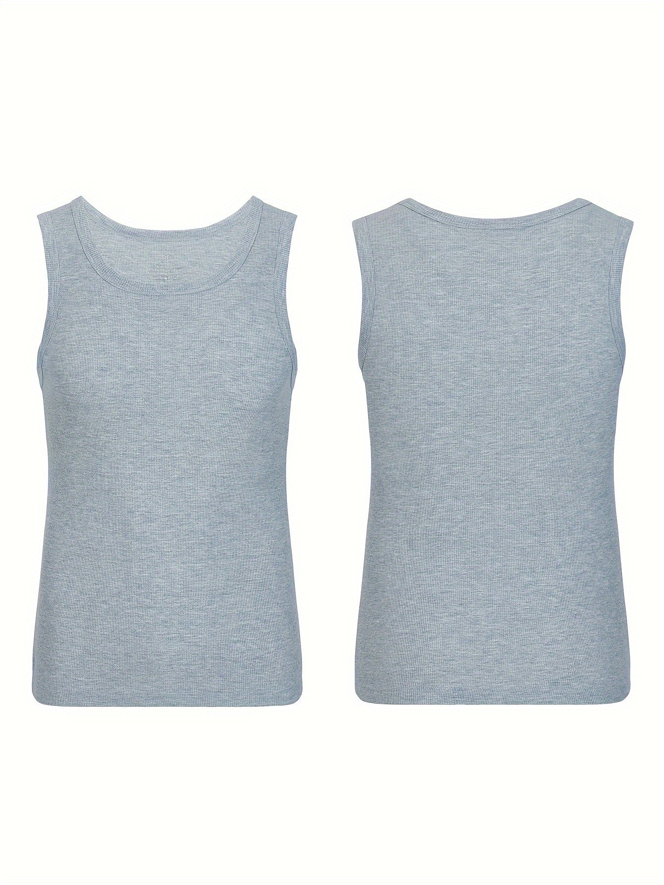 3 pieces of men's cotton tank vests for sports, comfortable clothing