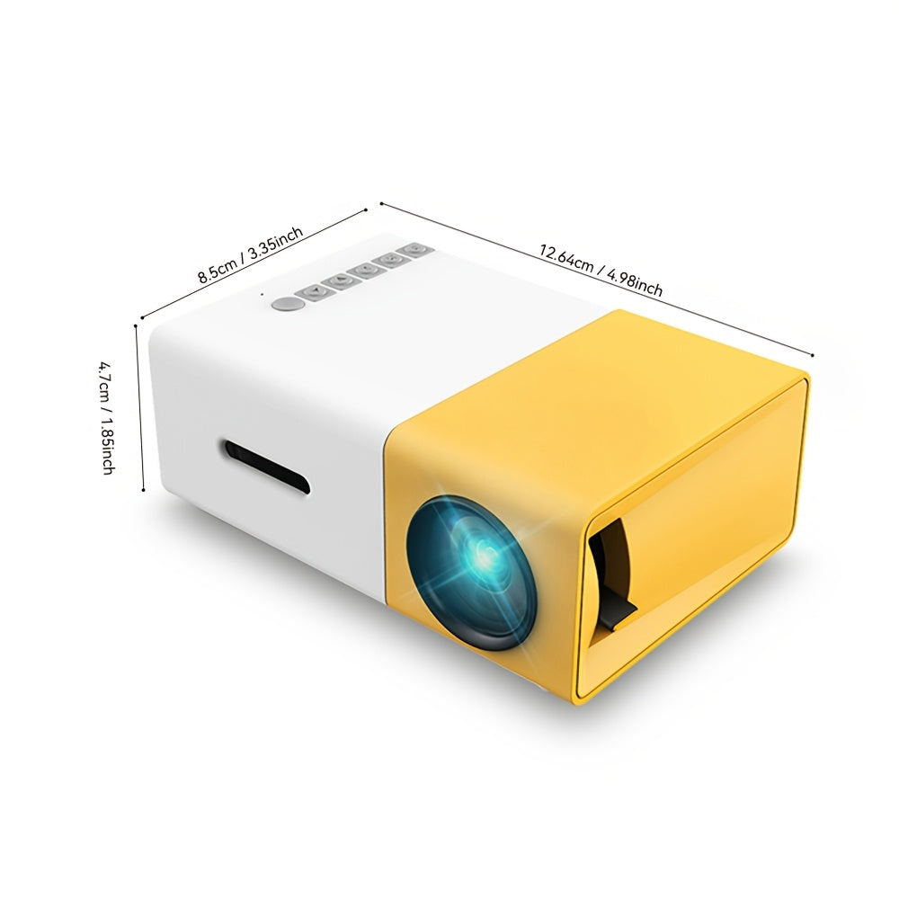 Mini HD projector for children's pre-school education.