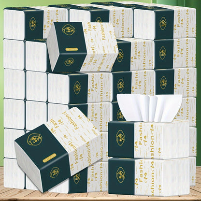 Fashionable 10 pieces of 4-ply paper tissues, with a soft and thickened texture. Each pack contains 250 sheets, free of dyes, suitable for use in offices, homes, hotels, and food trucks.