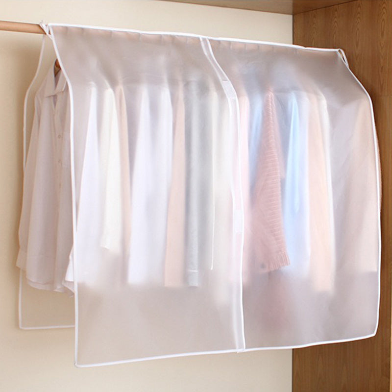 Stylish Hanging Garment Bags for Women - Waterproof, Dust-Proof Storage for Coats & Suits with Clear Design