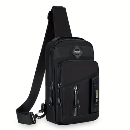 Men's outdoor chest bag for fashion and sports.