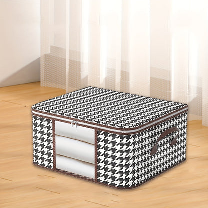 [Best-seller] Transparent Window Clothes and Quilt Storage Bag - Available in 1pc, 2pcs, or 3pcs. Ideal for organizing your bedroom wardrobe. Dustproof, breathable, and moisture-proof.