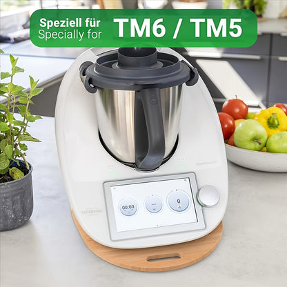 Upgrade your TM6/TM5 Food Processor with this high-quality Wooden Slide featuring a fast-gliding roller board. Enhance your food processing experience with this perfect accessory.