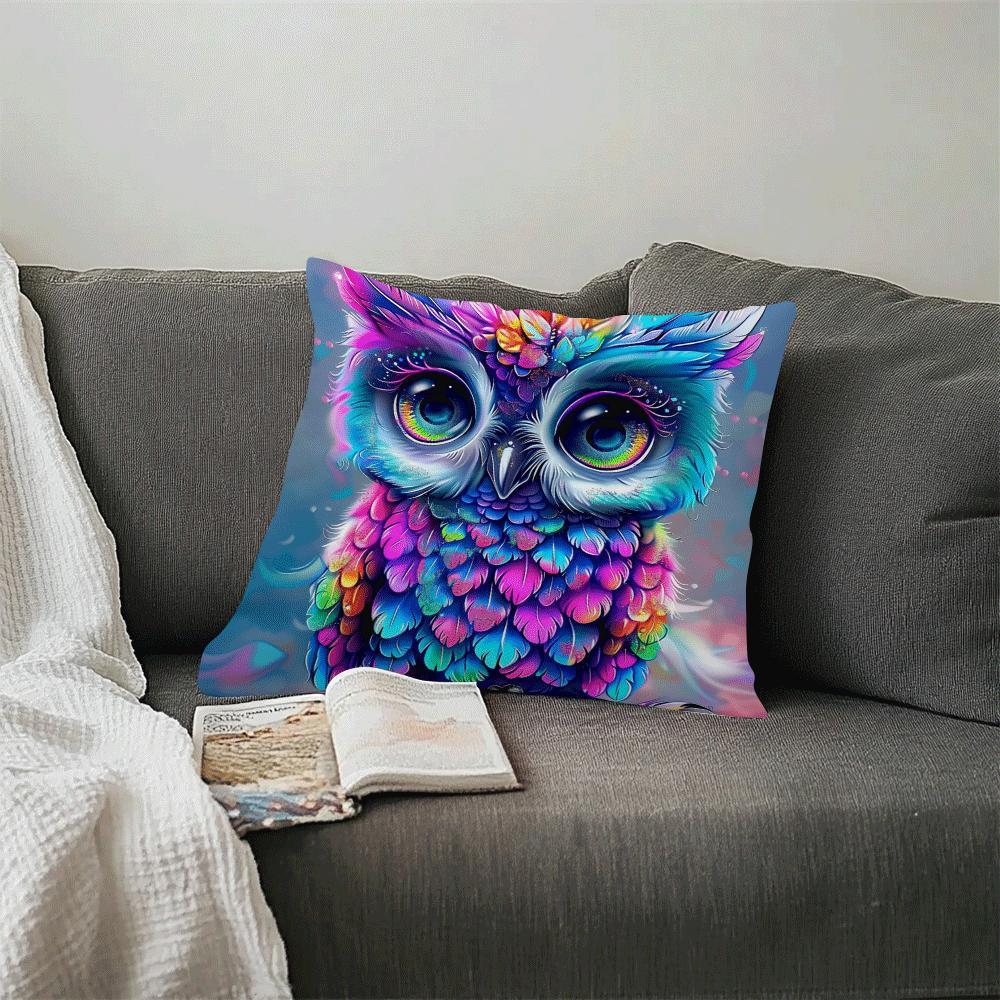 Bring a touch of elegance to your home with the Golden Eagle Festive Cushion Cover, measuring 45.01cm. Ideal for decorating your living room or bedroom, this cover is made with durable polyester and features a convenient zip closure. Easy to clean