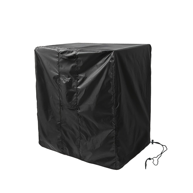 Protect your outdoor central air conditioner unit with this 1-piece, water-resistant cover. Made of durable material, this accessory is designed to withstand the elements.