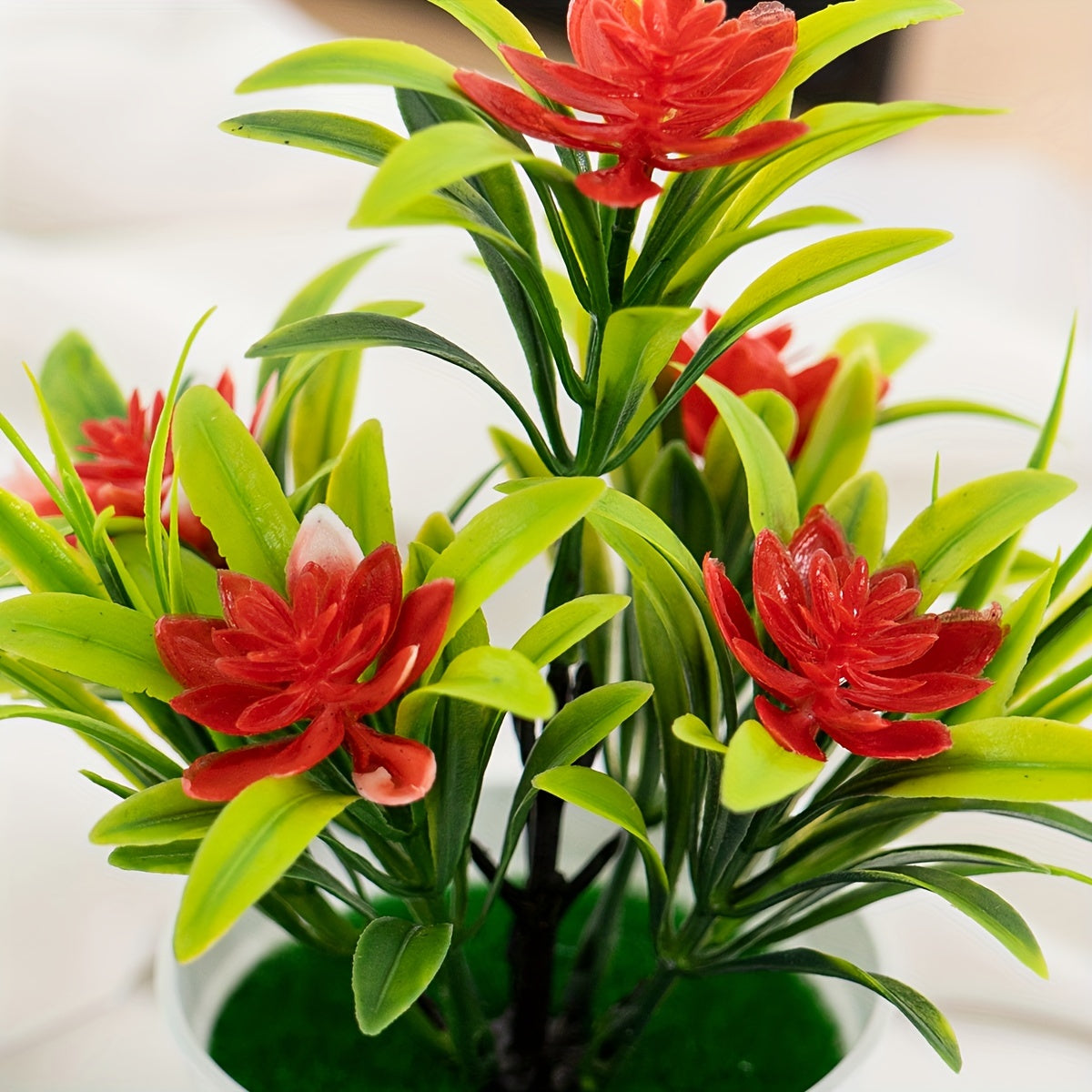 This 5-Head Artificial Lotus Pond Plant is ideal for home and outdoor decor, great for parties and special occasions such as Christmas, Thanksgiving, and graduations.