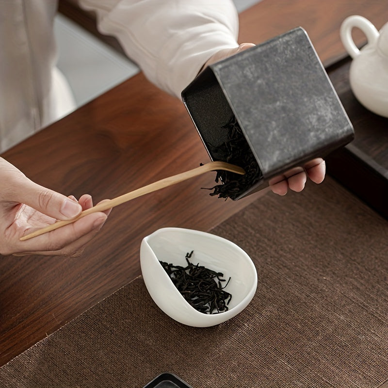 This exquisite white porcelain coffee and tea serving set features dose trays, spoon, and shovel, making it an ideal addition to your Christmas kitchen decor.