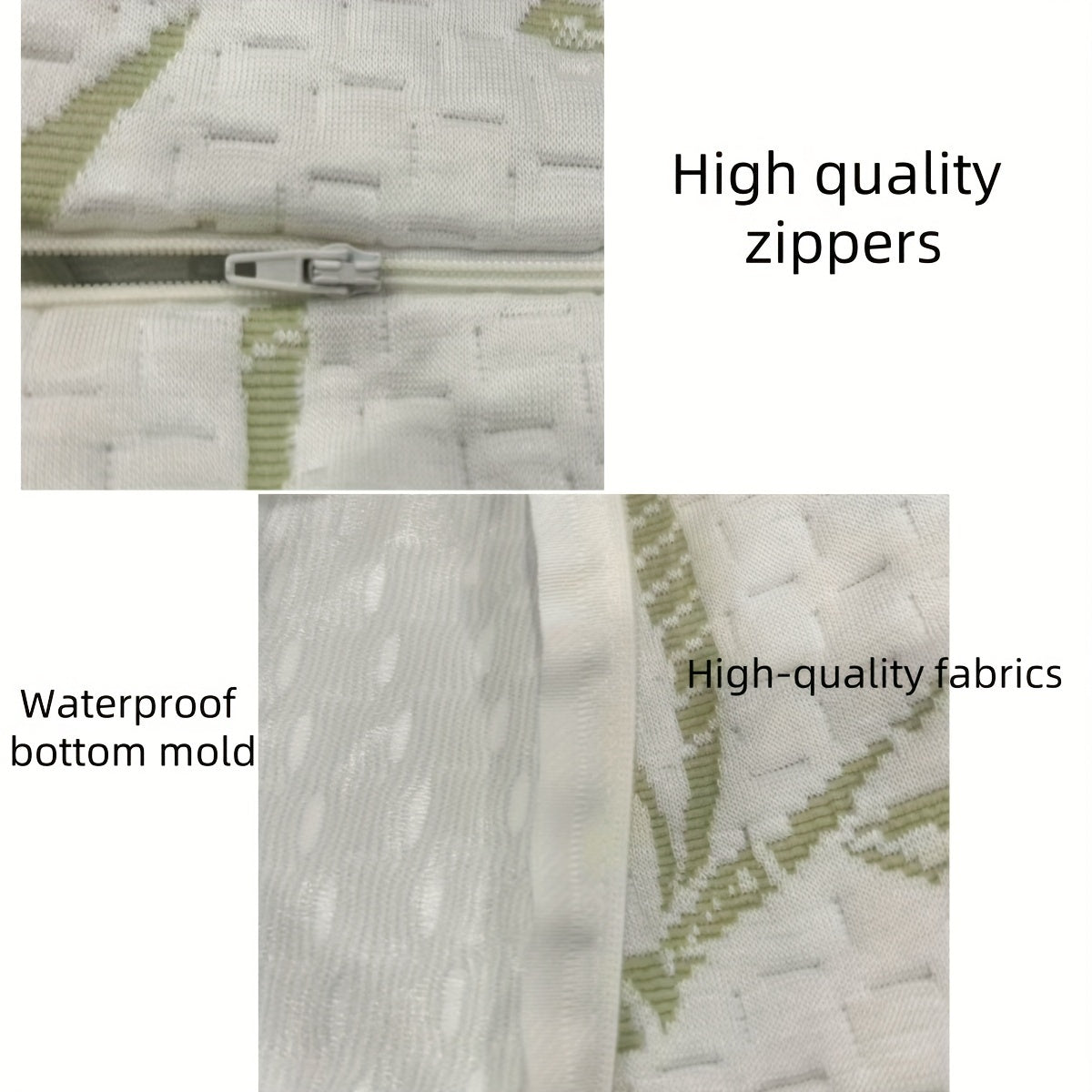 Bamboo Viscose Pillowcase with Cooling Technology and Zipper Closure - Resistant to Insects, Made with High-Quality Fabric for a Luxurious Hotel Feel, Size 20x30 inches