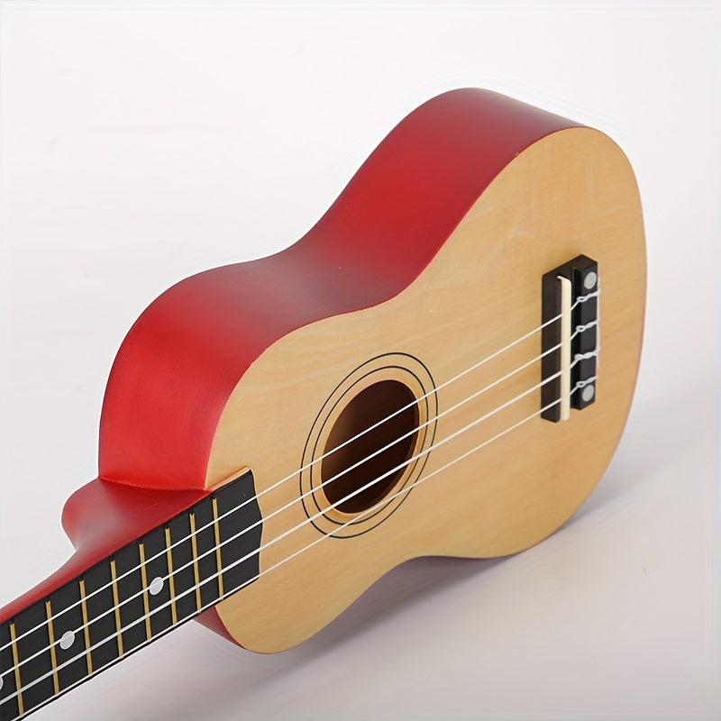 53.34 cm Soprano Wood Ukulele with accessories and Eid Al-Adha greetings