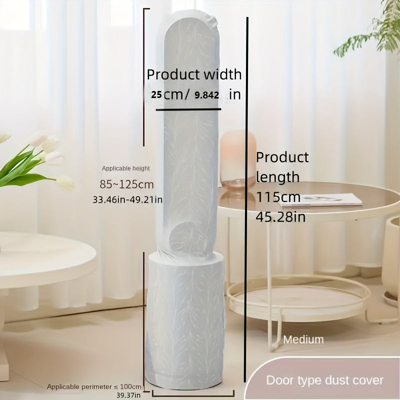 Protect your tower fan with this durable dust cover. Made from easy-clean fabric, this cover is designed to fit most vertical electric fans. An essential home accessory, this cover will keep your fan clean and in good condition while not in use. Perfect