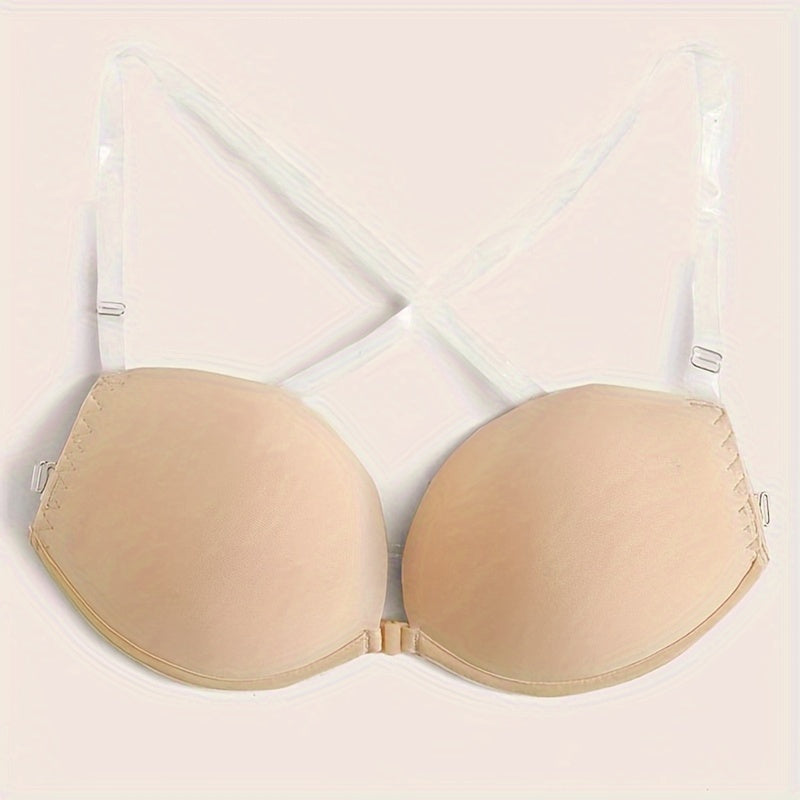 Comfortable and breathable push-up bra for women, ideal for lingerie.