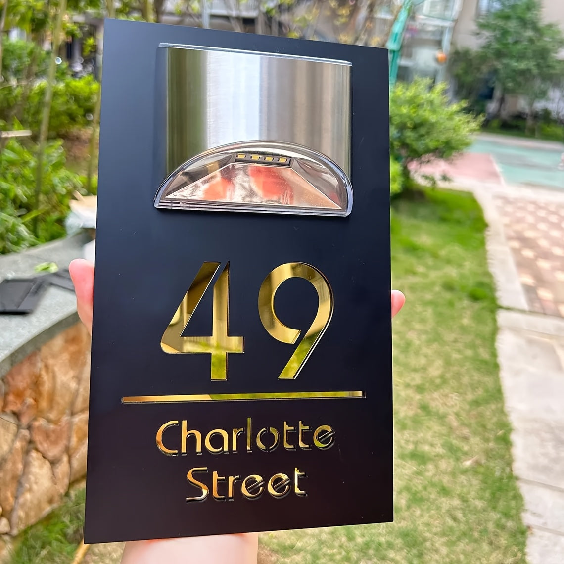 Personalized 3D Acrylic Address Sign