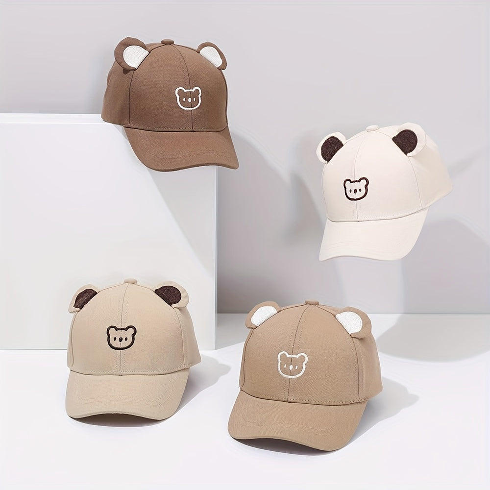 This cute baseball cap is perfect for babies aged 1-3 years, with a head circumference of 44-50 cm. Suitable for boys and girls to wear during spring and autumn outings, beach trips, and