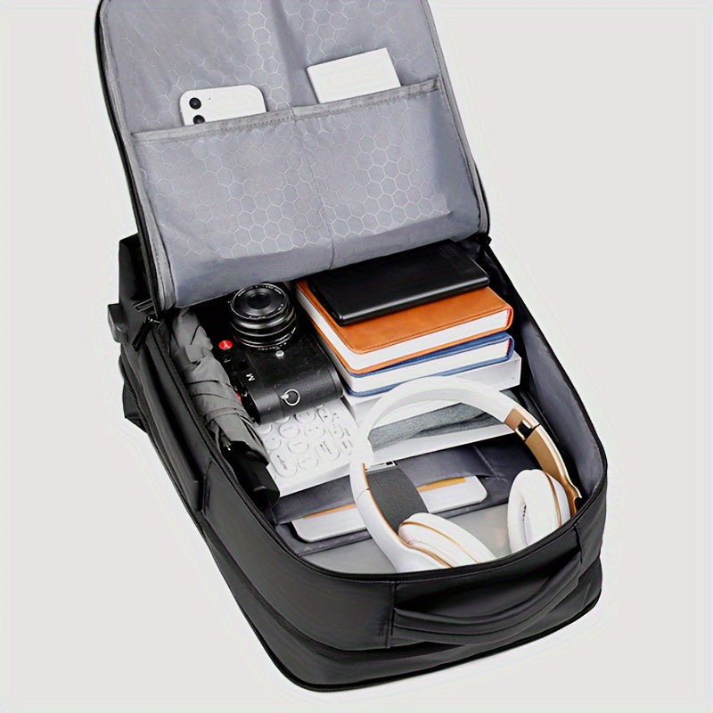 Large Capacity Business Backpack for Men, with Multifunctional Laptop Storage.