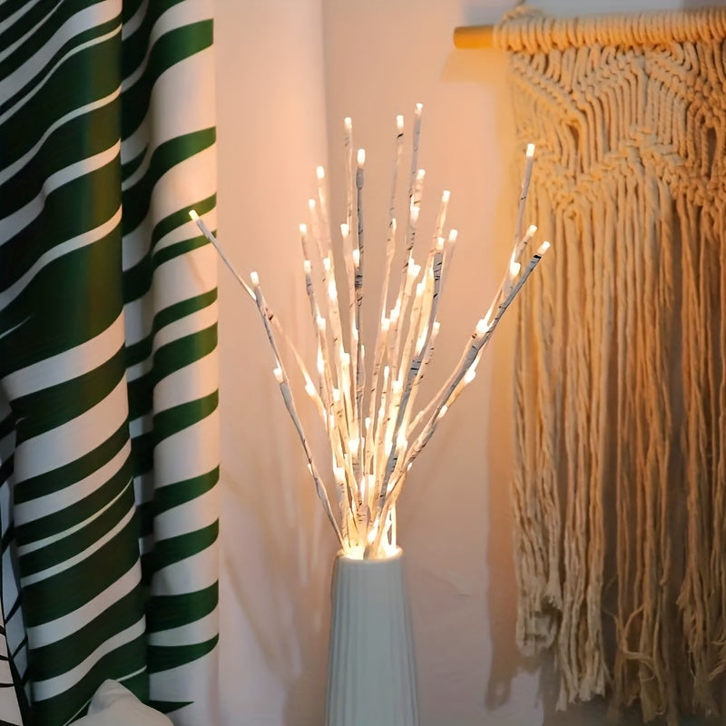 Battery-powered 20-LED Willow Twig Lights – Ideal for weddings, parties, and home decoration