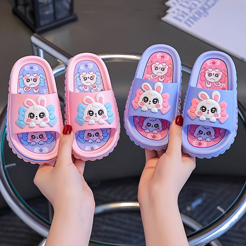 Kids' Bunny Slippers - Non-Slip, Comfy, & Versatile for Boys & Girls Year-Round