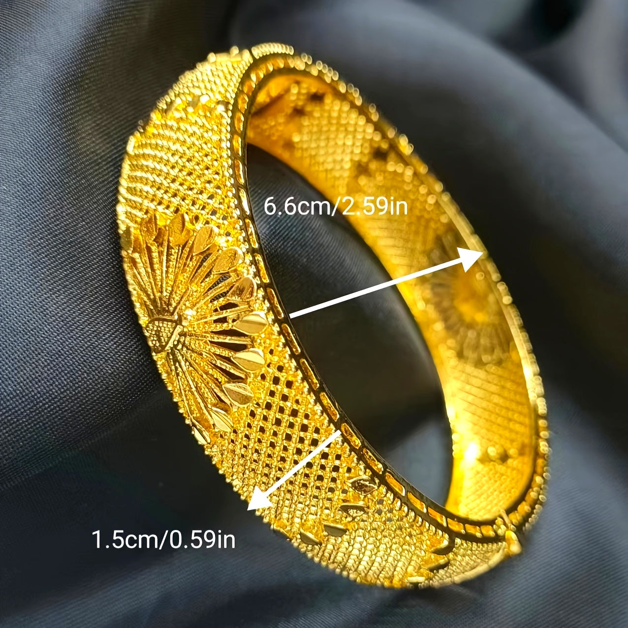 Introducing the 2024 New Collection: A Stunning 4-Piece Gold-Plated Peacock Bracelet Set - An Ideal Gift for Mother's Day, Teacher's Day, Graduation, or Any Special Occasion - Exquisitely Crafted from Zinc Alloy with Intricate Designs - Suitable for