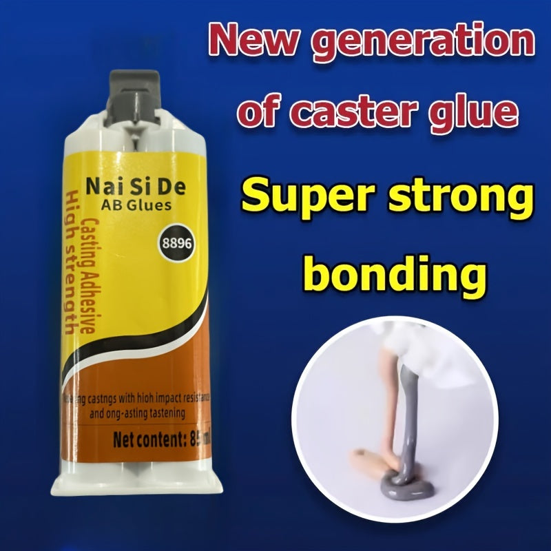 Nai Si Super Glue Epoxy AB Adhesive, 88g Waterproof Putty for Pipe Repair, Metal Parts, Mold Making, Machinery, Leak Fixing on Plastic & More