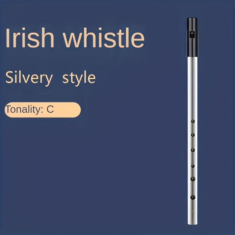 Professional grade Irish Tin Whistle in C and D.