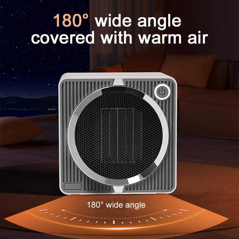 The 500W Square Space Heater offers fast, efficient heating with quiet operation. Its compact design and European standard plug make it ideal for indoor use. This heater is perfect for gifting during Christmas and Thanksgiving.