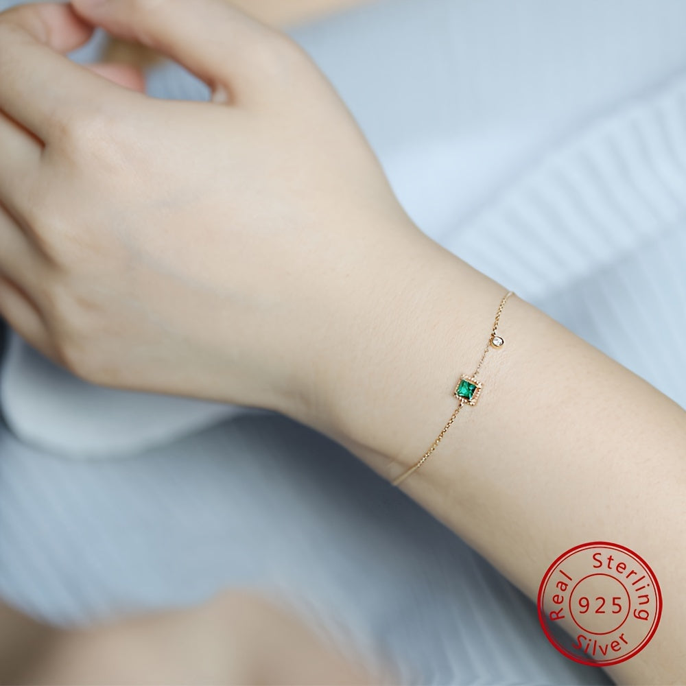 Simple yet elegant, this high-end S925 sterling silver bracelet is the perfect accessory for any woman. With a Japanese light luxury retro design, this thin bracelet is sure to complement any outfit. It makes a great gift for your girlfriend on