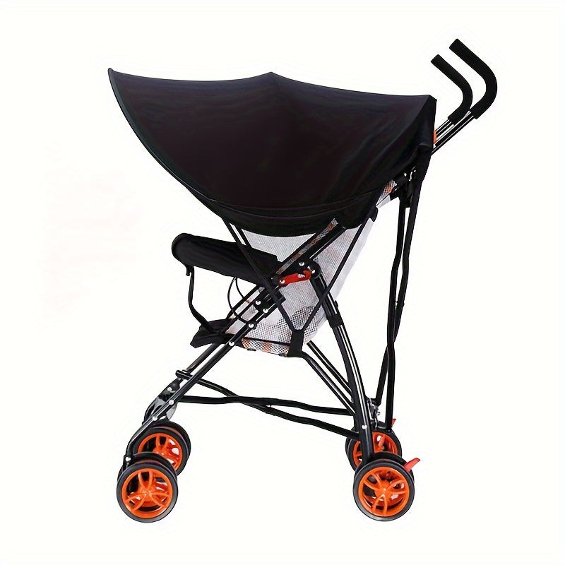 Travel Stroller Sunshade - Made of Long-Lasting Polyester Material, Complete Canopy for Maximum Sun Protection