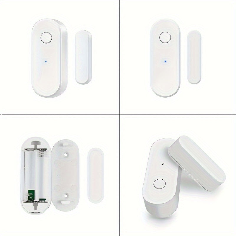 Tuya WiFi door/window detector for smart home, compatible with Alexa and Google Assistant.