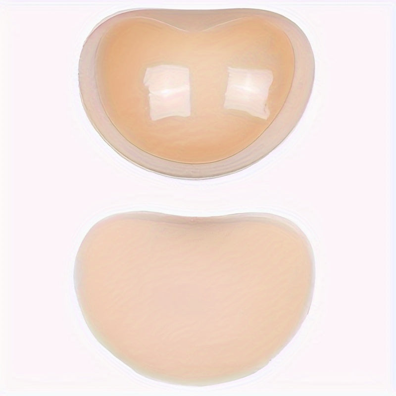 Reusable bra insert pads for enhancing the chest in women's lingerie.