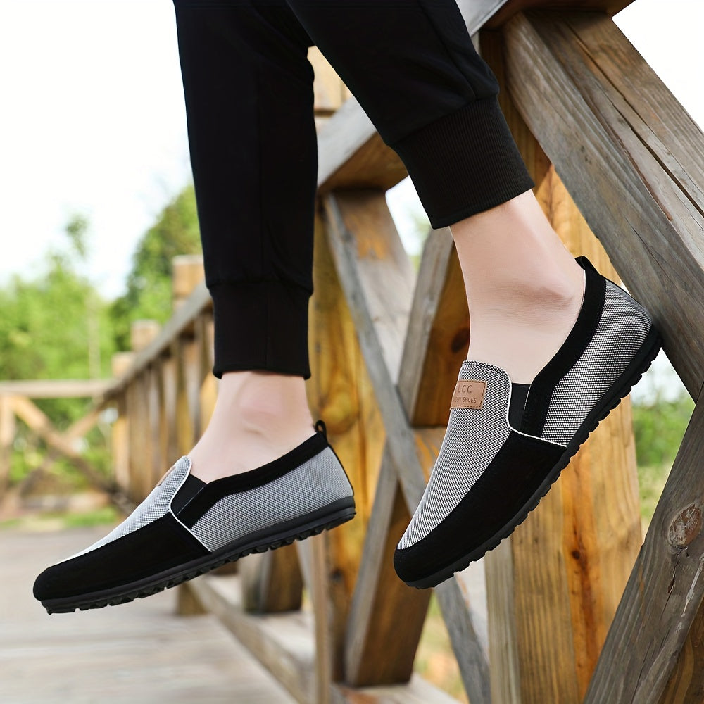 Men's Breathable Lightweight Non-slip Loafer Shoes for Spring and Summer