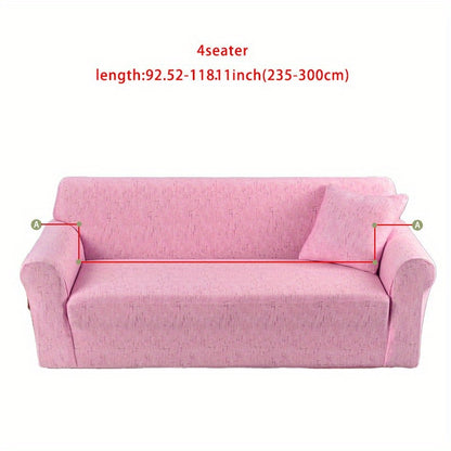 Sofa cover with elastic spandex for lounge chair, available in various sizes.