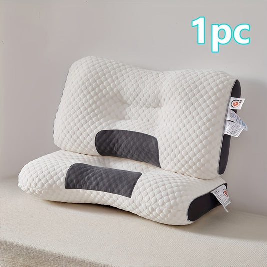 Knitted Massage Pillow Core: Luxuriously Soft, Ergonomic Support for Adults' Bedroom, High-Quality Comfort