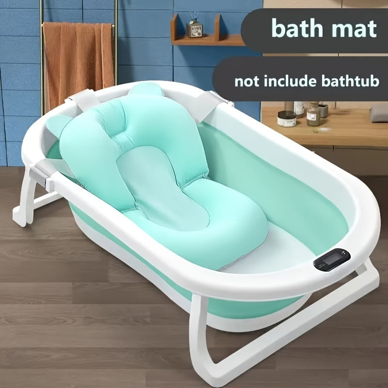 Mayaphilos presents a Soft & Non-Slip Bath Seat Cushion for Youngsters - Cozy Bath Pillow, the perfect gift for Christmas, Halloween, Thanksgiving, and New Year's. Available in White, Pink, and Blue.