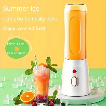 The Multifunctional Electric Juicer Blender Set is a versatile kitchen appliance that combines a fruit juice maker, coffee grinder, food processor, and smoothie mixer all in one. With dual cups and a portable design, it is perfect for making nutritious