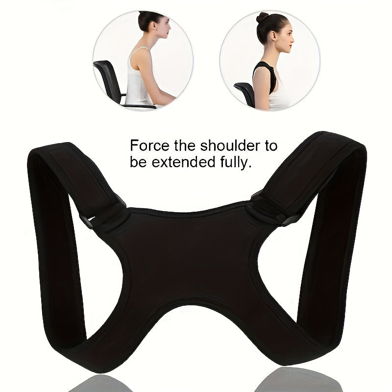 Adjustable back support strap for men and women, hand wash only.