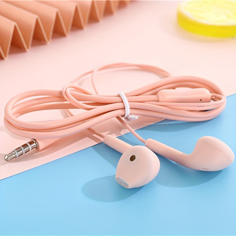 Wired U19 sports earphones with 3.5mm jack, push button call control, condenser mic, and skin-friendly material. Suitable for running and exercise.