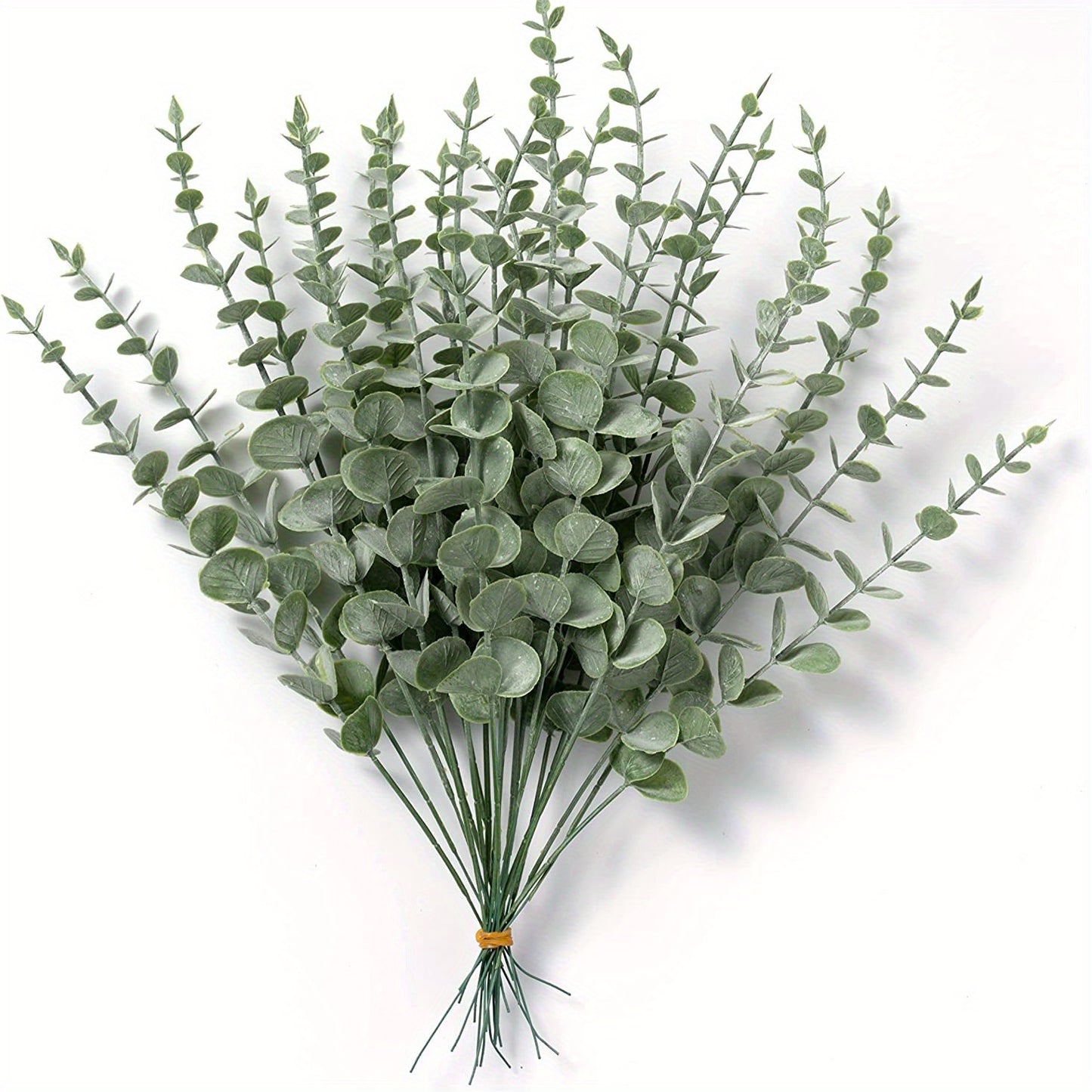 10 realistic eucalyptus leaf stems for beautiful spring decor.