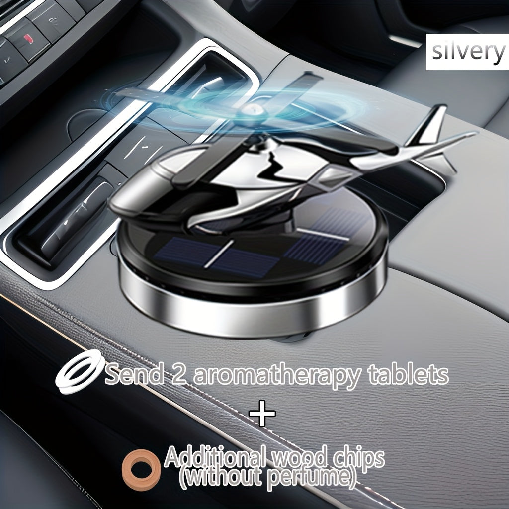 Car Air Freshener and Solar Car Diffuser with 2 fragrances for vehicle and home.