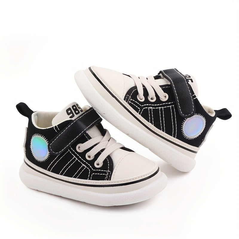 Children's Casual Cartoon Low Top Canvas Sneakers, Comfortable and Non-Slip